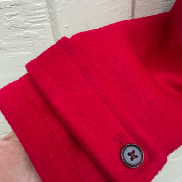 Gorgeous banana republic wool pea coat with faux fur collar - holiday must have - Picture 5 of 6